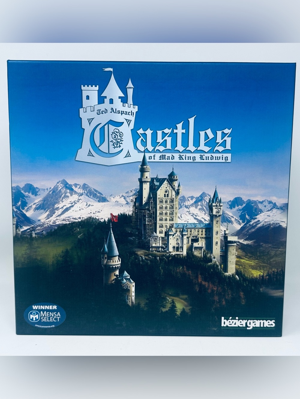 Bezier Games Castles of Mad King Ludwig Board Game 2015 Mensa Select Complete